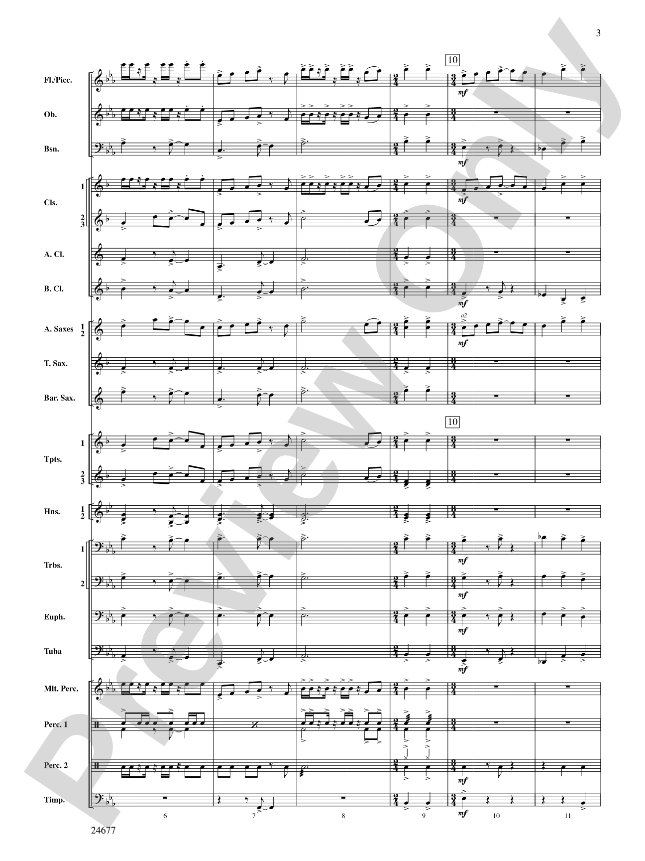 Diamondwood Celebration: Concert Band Conductor Score & Parts