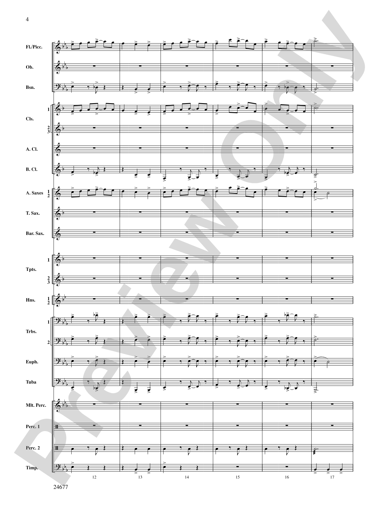 Diamondwood Celebration: Concert Band Conductor Score & Parts