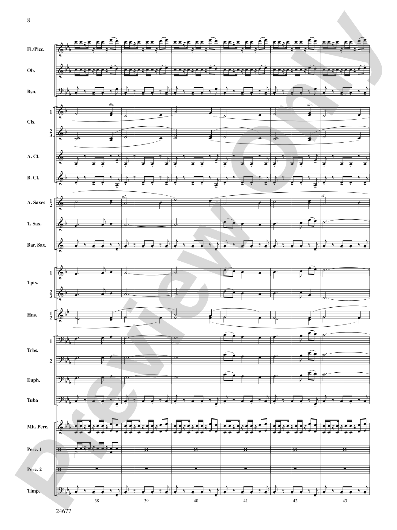 Diamondwood Celebration: Concert Band Conductor Score & Parts