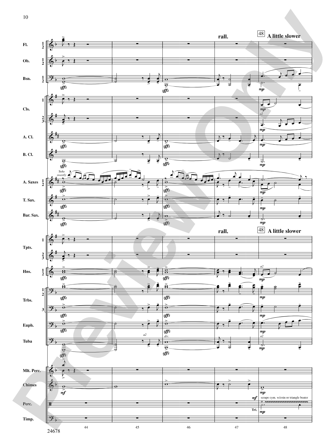 Starlight Memories: Concert Band Conductor Score & Parts