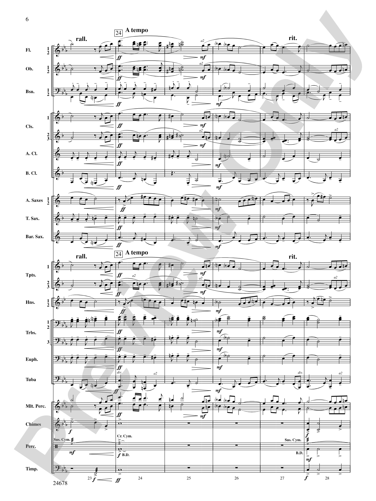 Starlight Memories: Concert Band Conductor Score & Parts