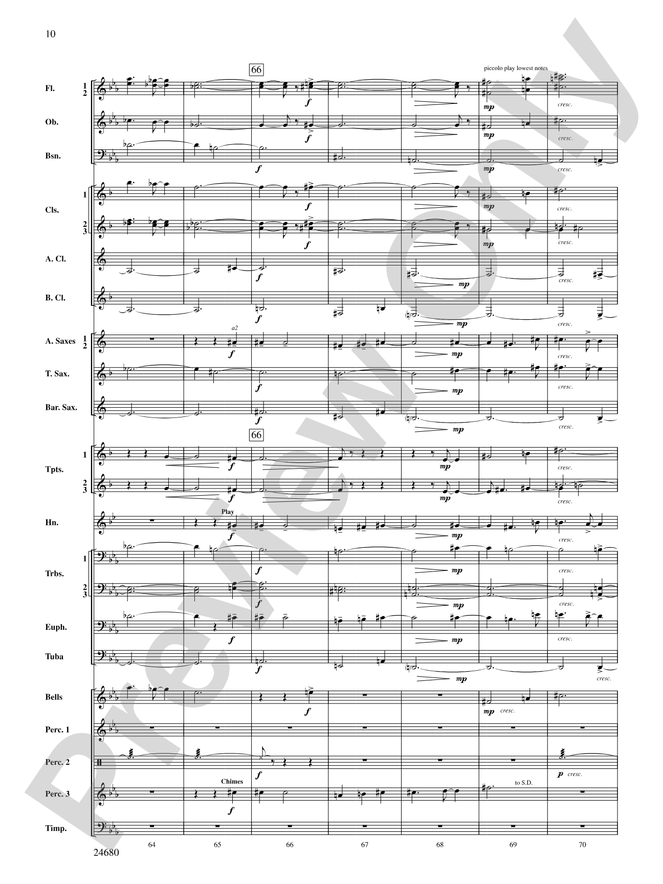 Slumber, My Darling: Concert Band Conductor Score & Parts
