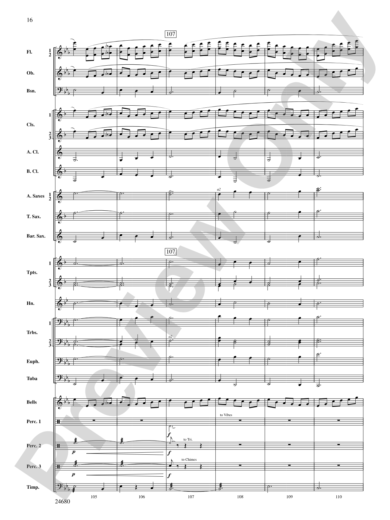 Slumber, My Darling: Concert Band Conductor Score & Parts