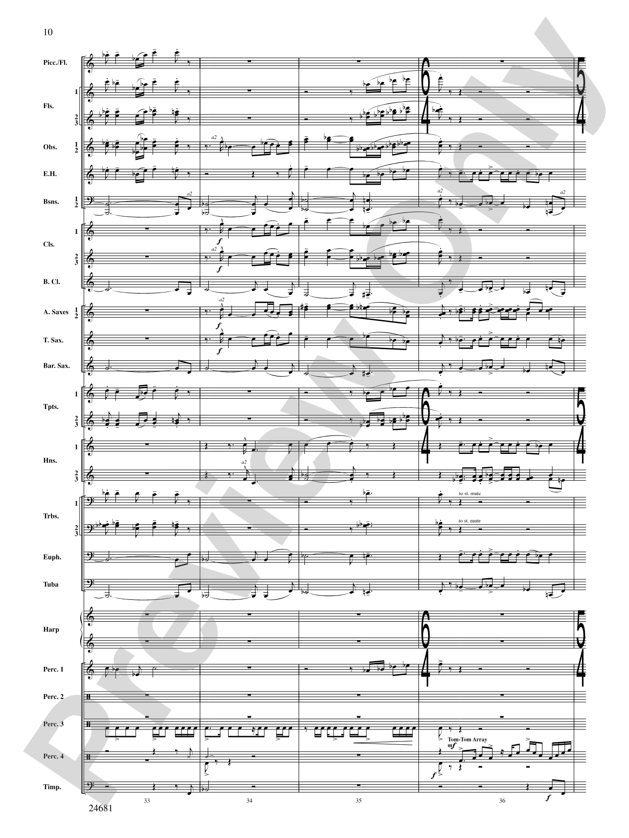 L'Esprit du Tour: A Fanfare for Lance: Concert Band Conductor Score & Parts