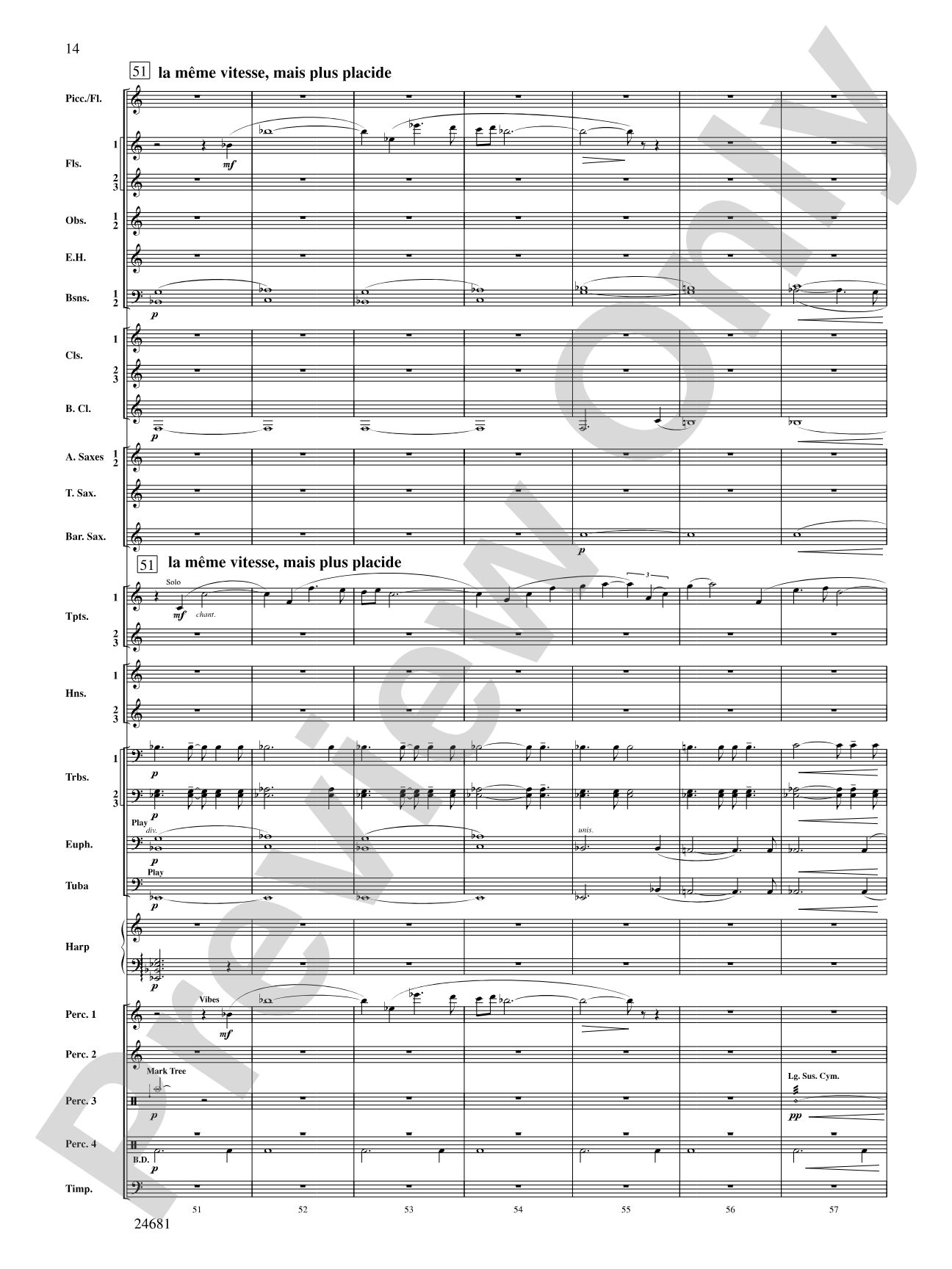 L'Esprit du Tour: A Fanfare for Lance: Concert Band Conductor Score & Parts
