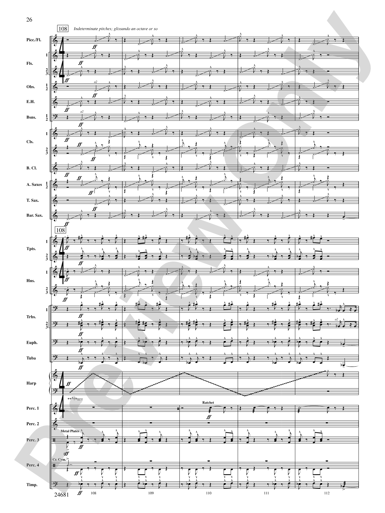 L'Esprit du Tour: A Fanfare for Lance: Concert Band Conductor Score & Parts