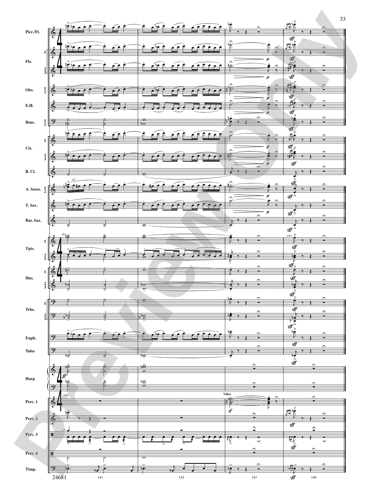 L'Esprit du Tour: A Fanfare for Lance: Concert Band Conductor Score & Parts