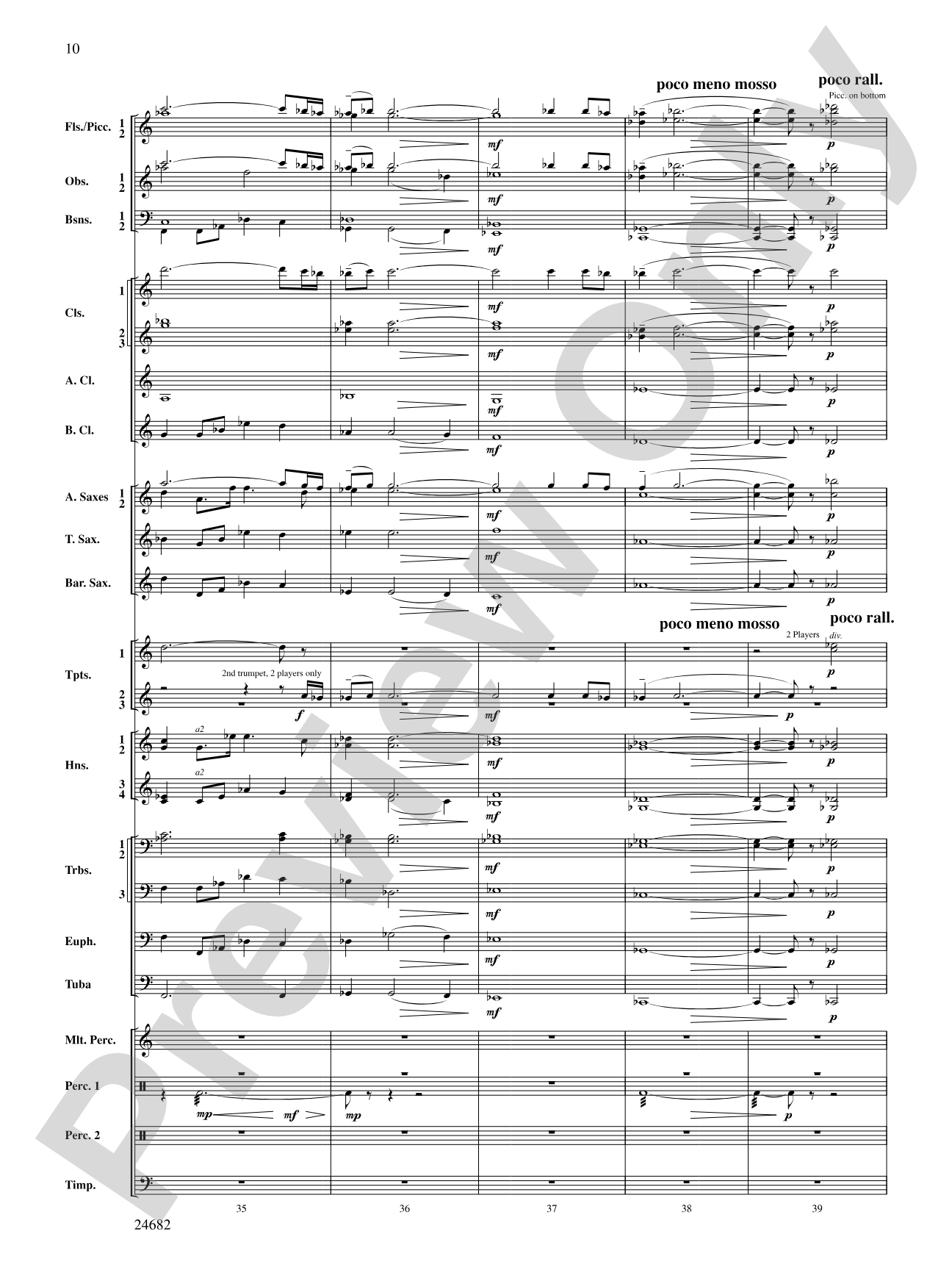 Symphonic Fanfare: Concert Band Conductor Score & Parts
