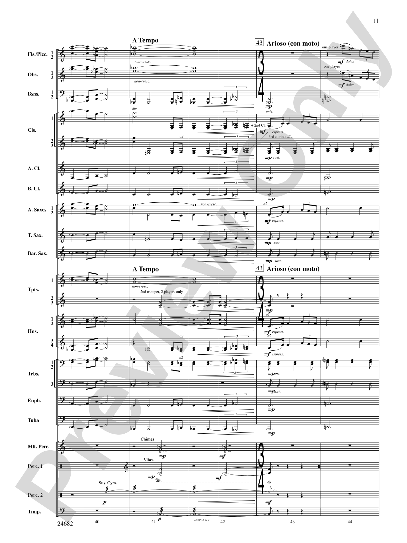 Symphonic Fanfare: Concert Band Conductor Score & Parts