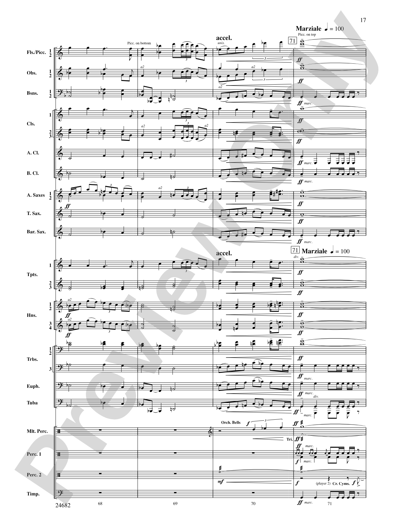 Symphonic Fanfare: Concert Band Conductor Score & Parts