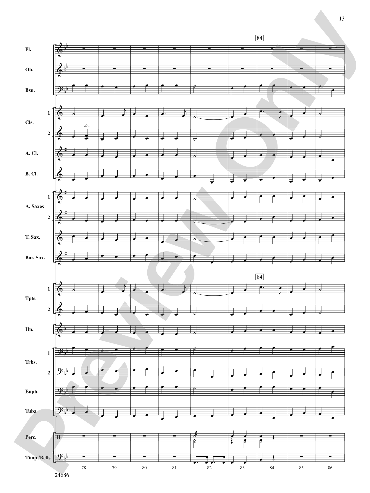 Air and Variations: Score