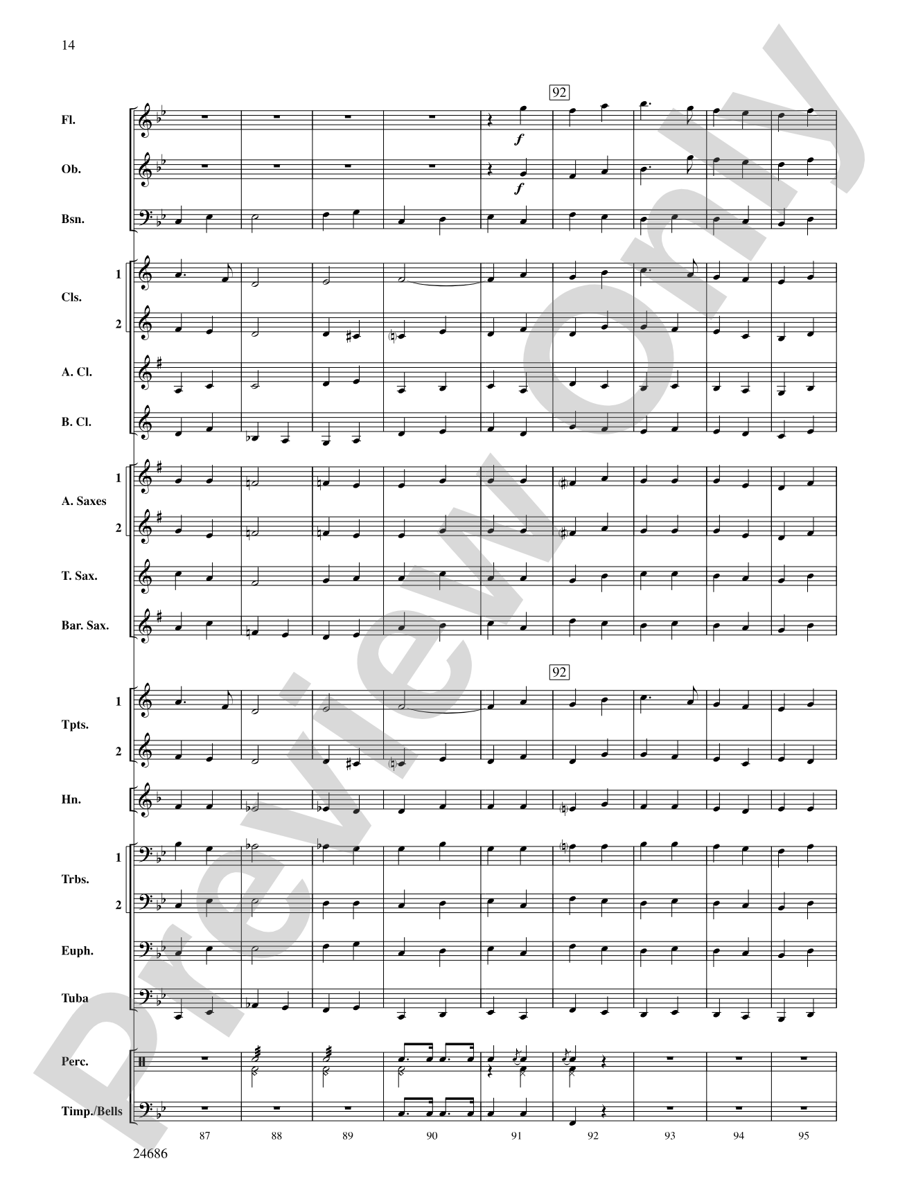 Air and Variations: Score