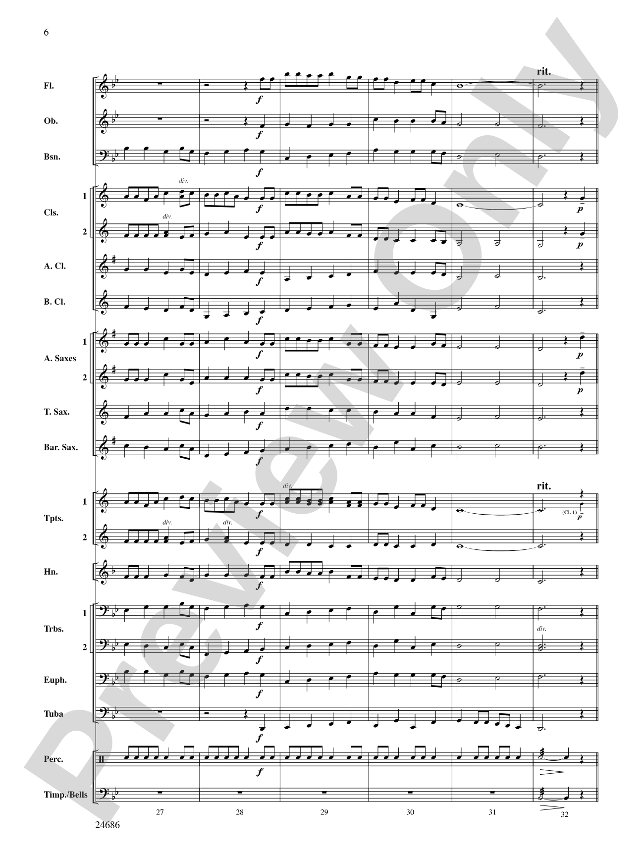 Air and Variations: Score