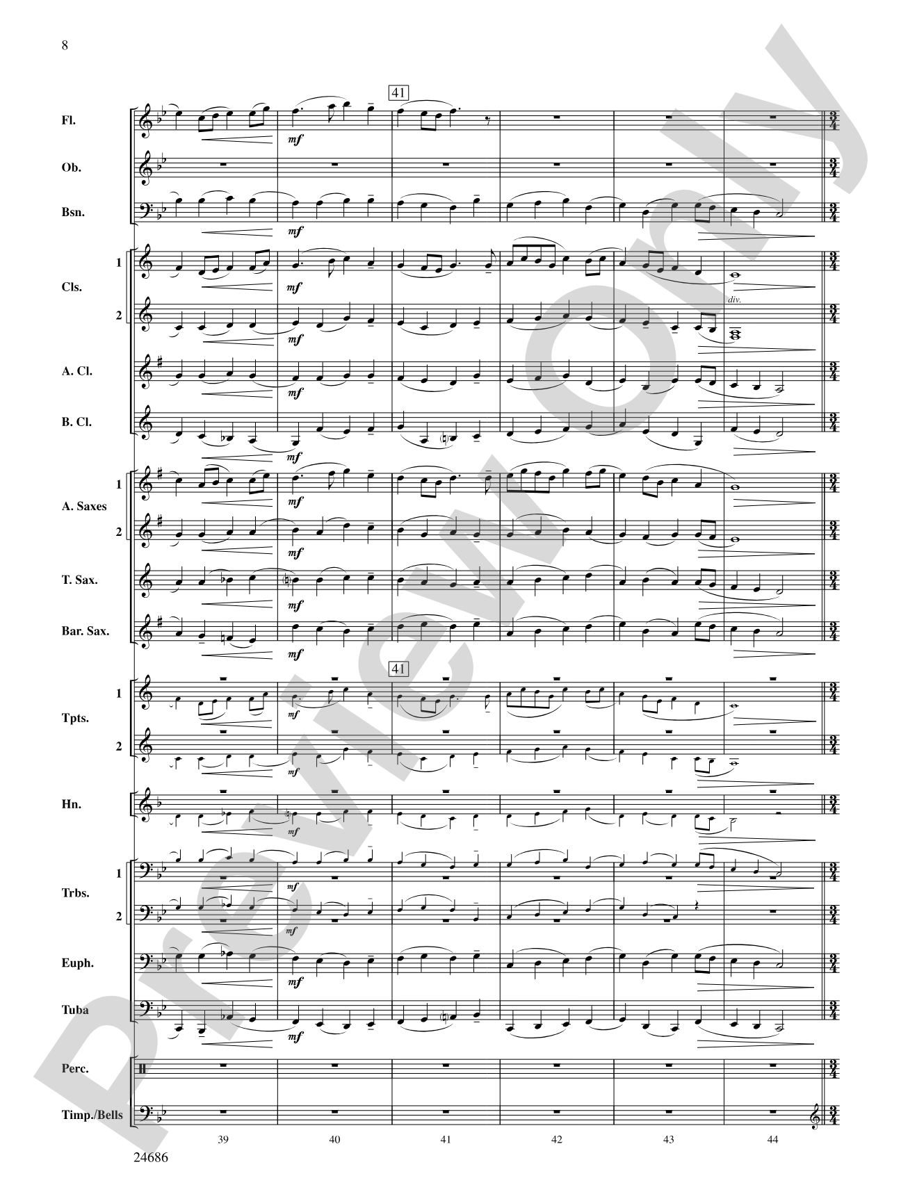 Air and Variations: Score