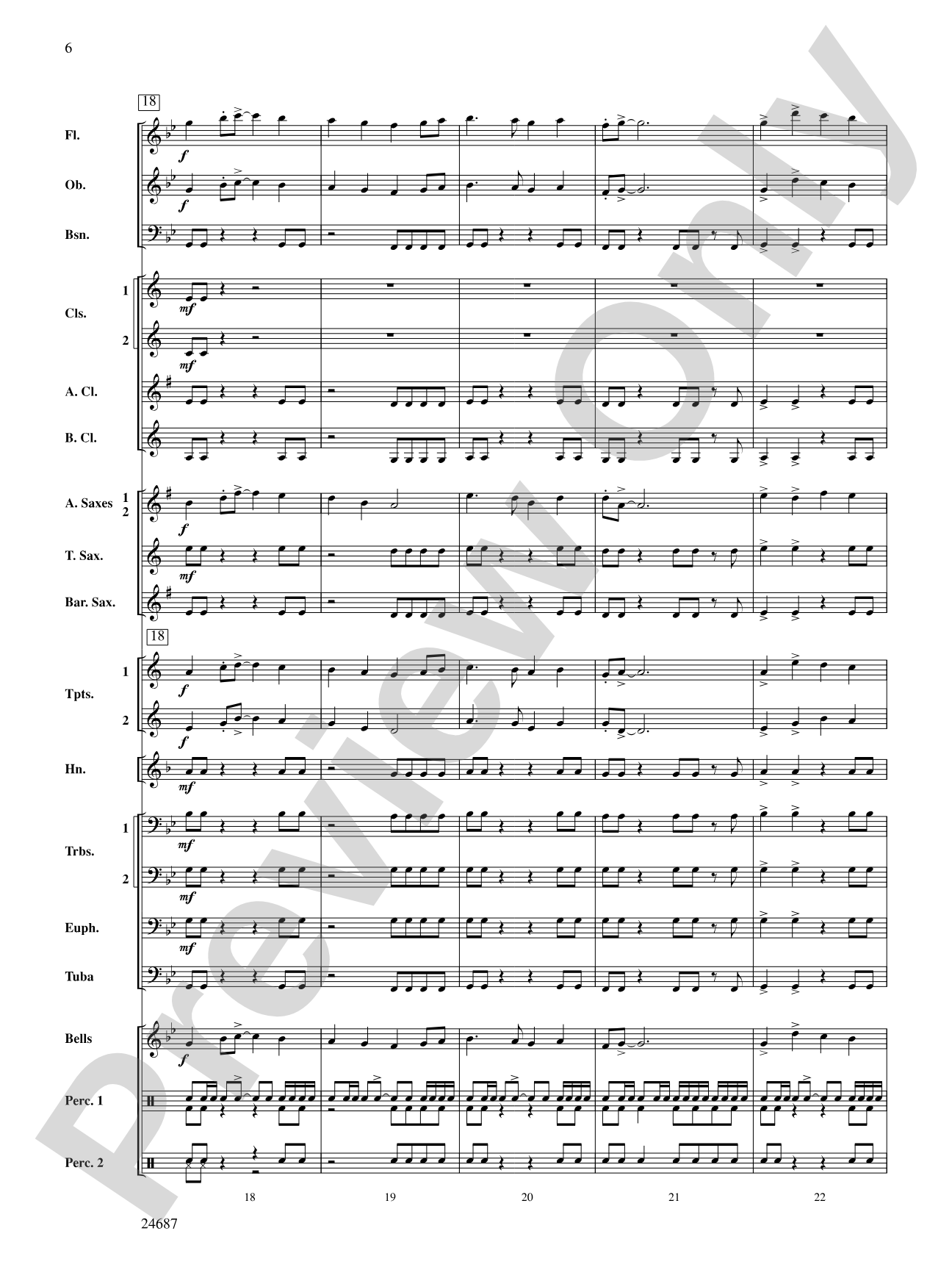Avenger: Concert Band Conductor Score & Parts