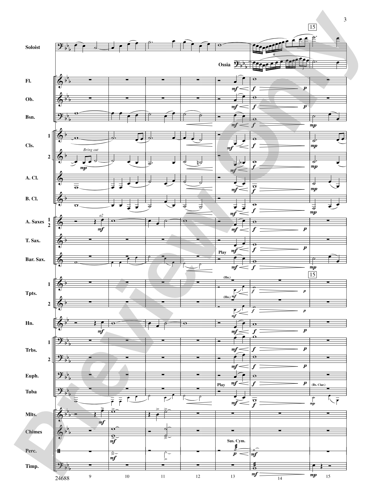 Danny Boy: Concert Band Conductor Score & Parts