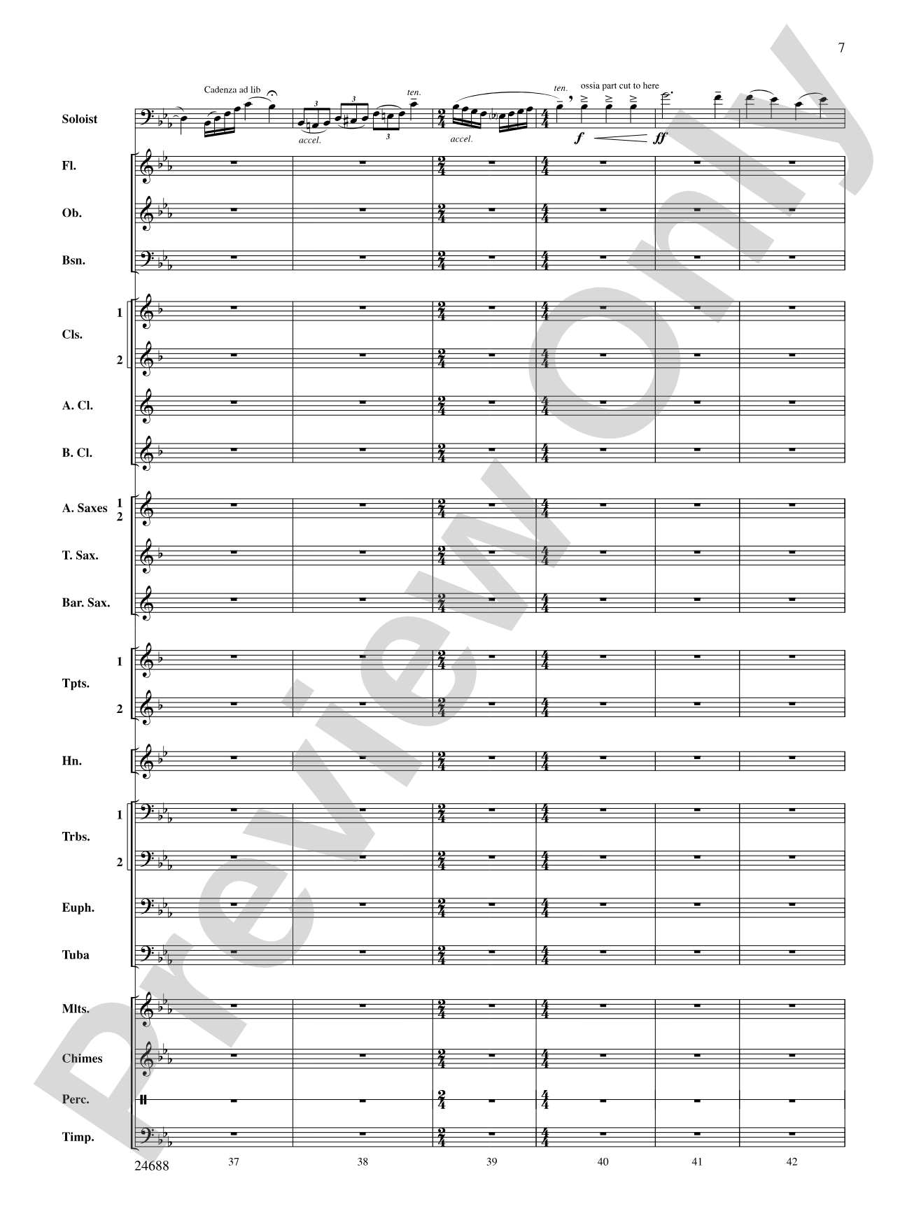 Danny Boy: Concert Band Conductor Score & Parts