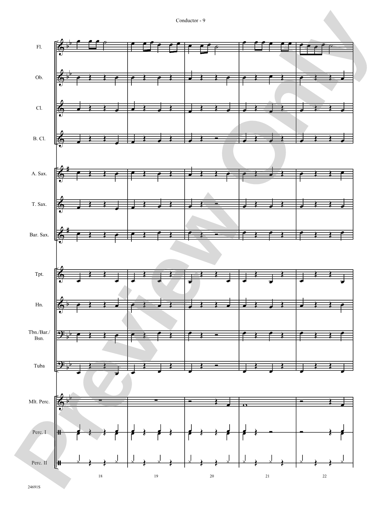 Belwin Very Beginning Band Kit #2: Concert Band Conductor Score & Parts