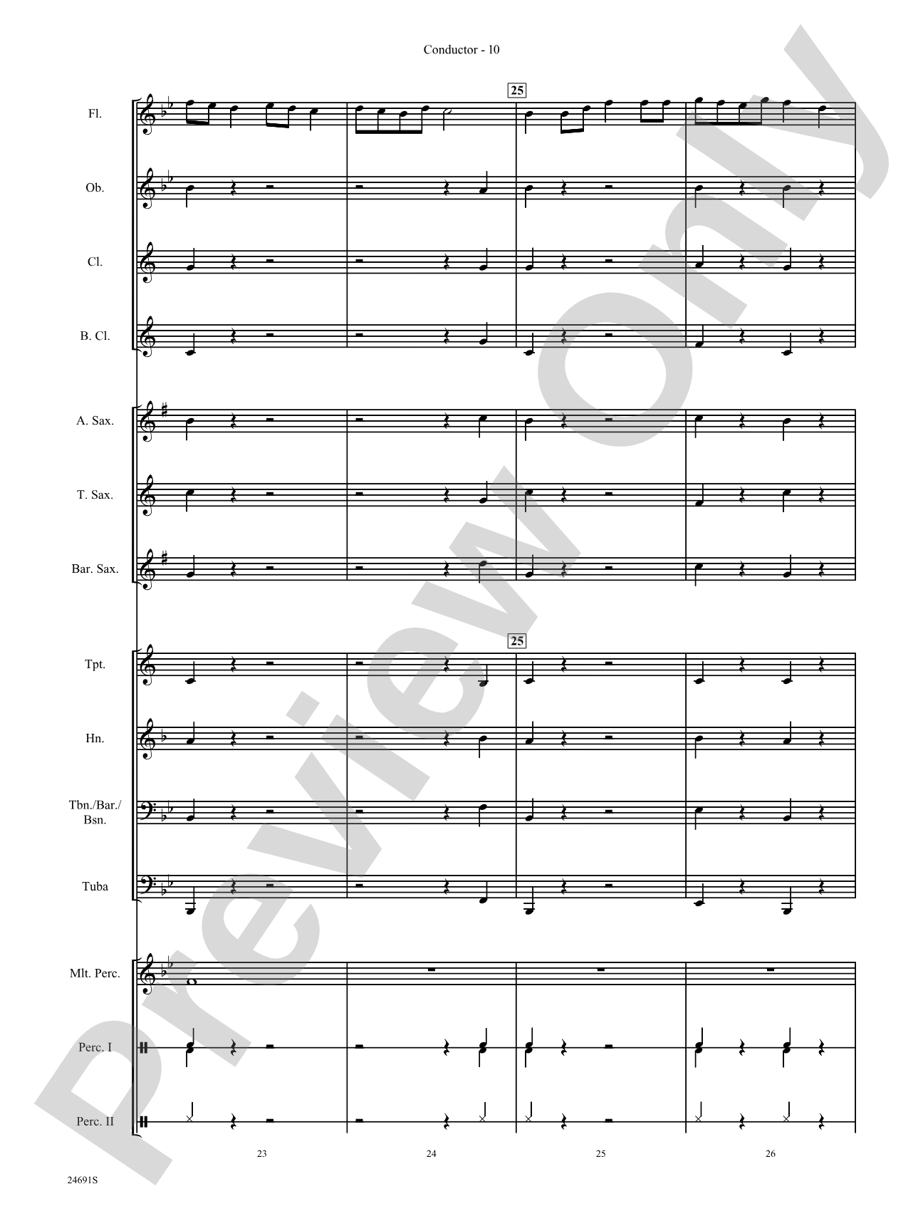 Belwin Very Beginning Band Kit #2: Concert Band Conductor Score & Parts