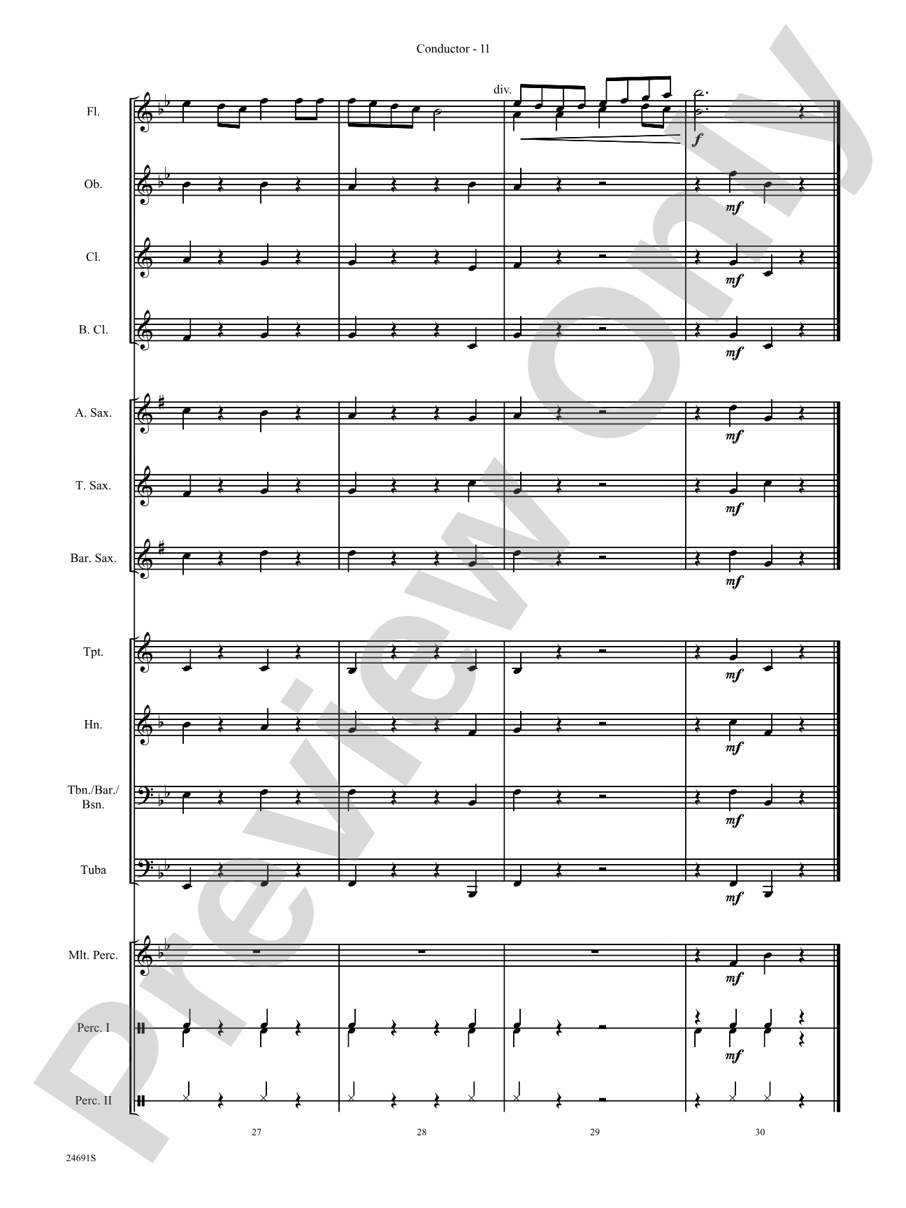 Belwin Very Beginning Band Kit #2: Concert Band Conductor Score & Parts