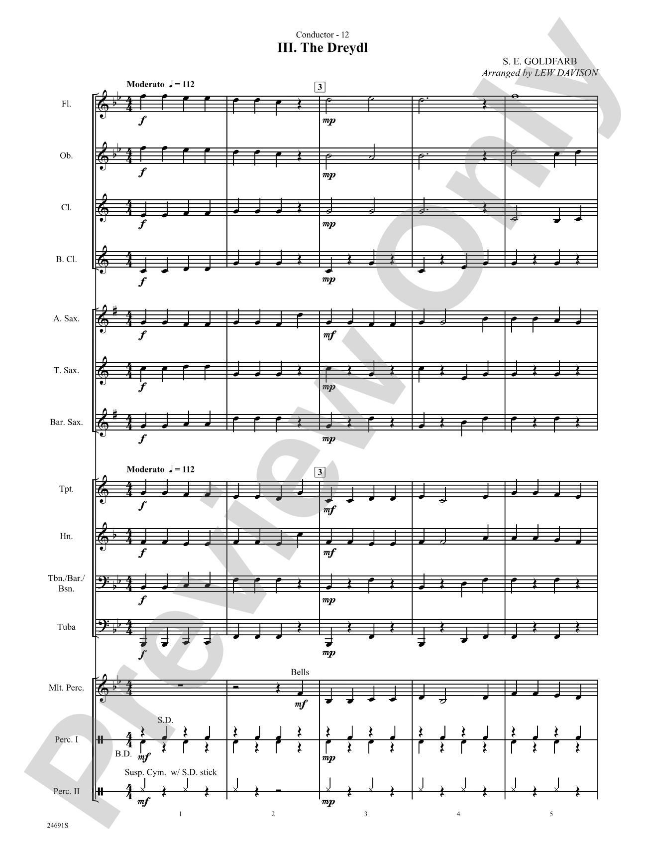 Belwin Very Beginning Band Kit #2: Concert Band Conductor Score & Parts