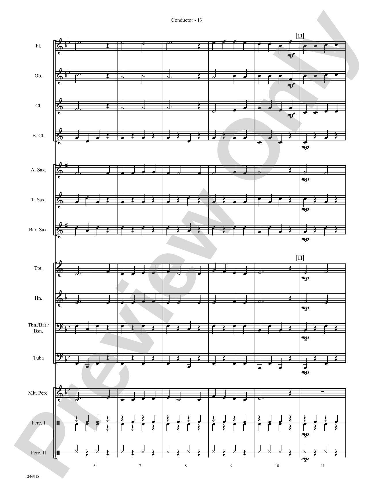 Belwin Very Beginning Band Kit #2: Concert Band Conductor Score & Parts