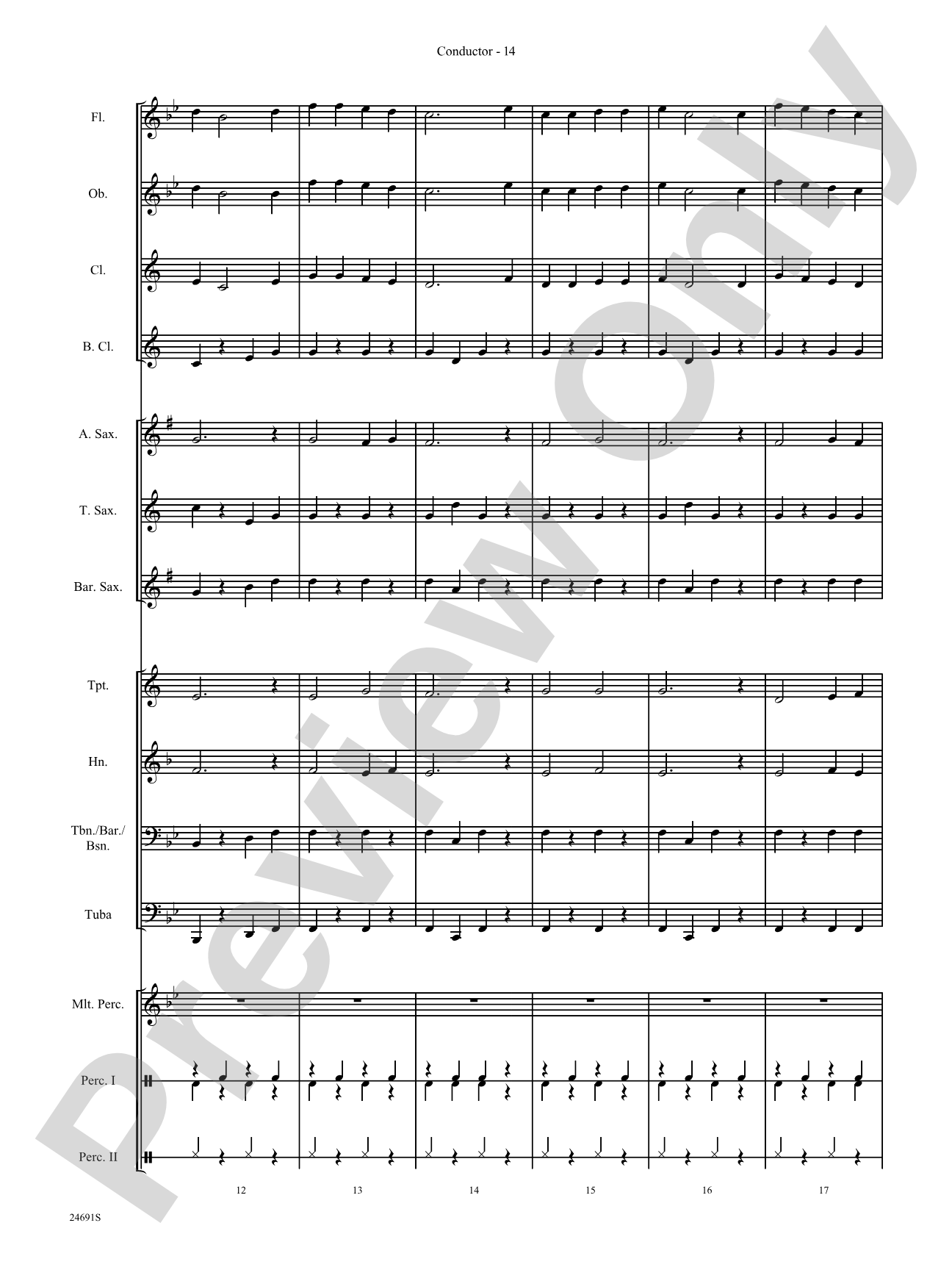 Belwin Very Beginning Band Kit #2: Concert Band Conductor Score & Parts