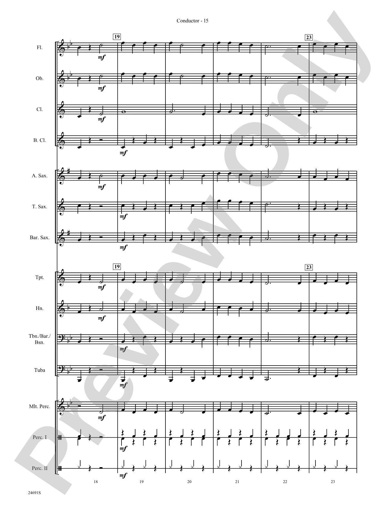 Belwin Very Beginning Band Kit #2: Concert Band Conductor Score & Parts