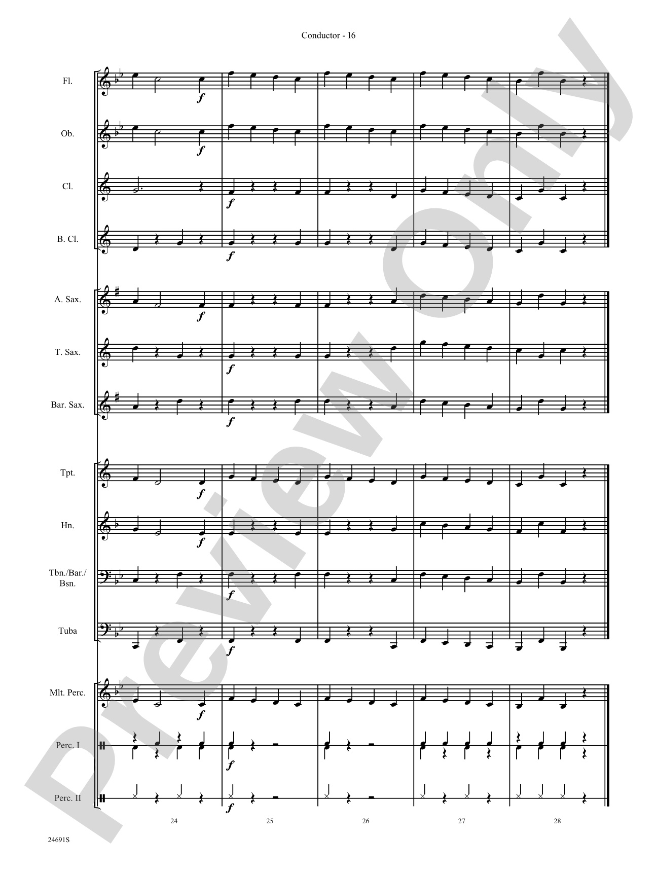 Belwin Very Beginning Band Kit #2: Concert Band Conductor Score & Parts