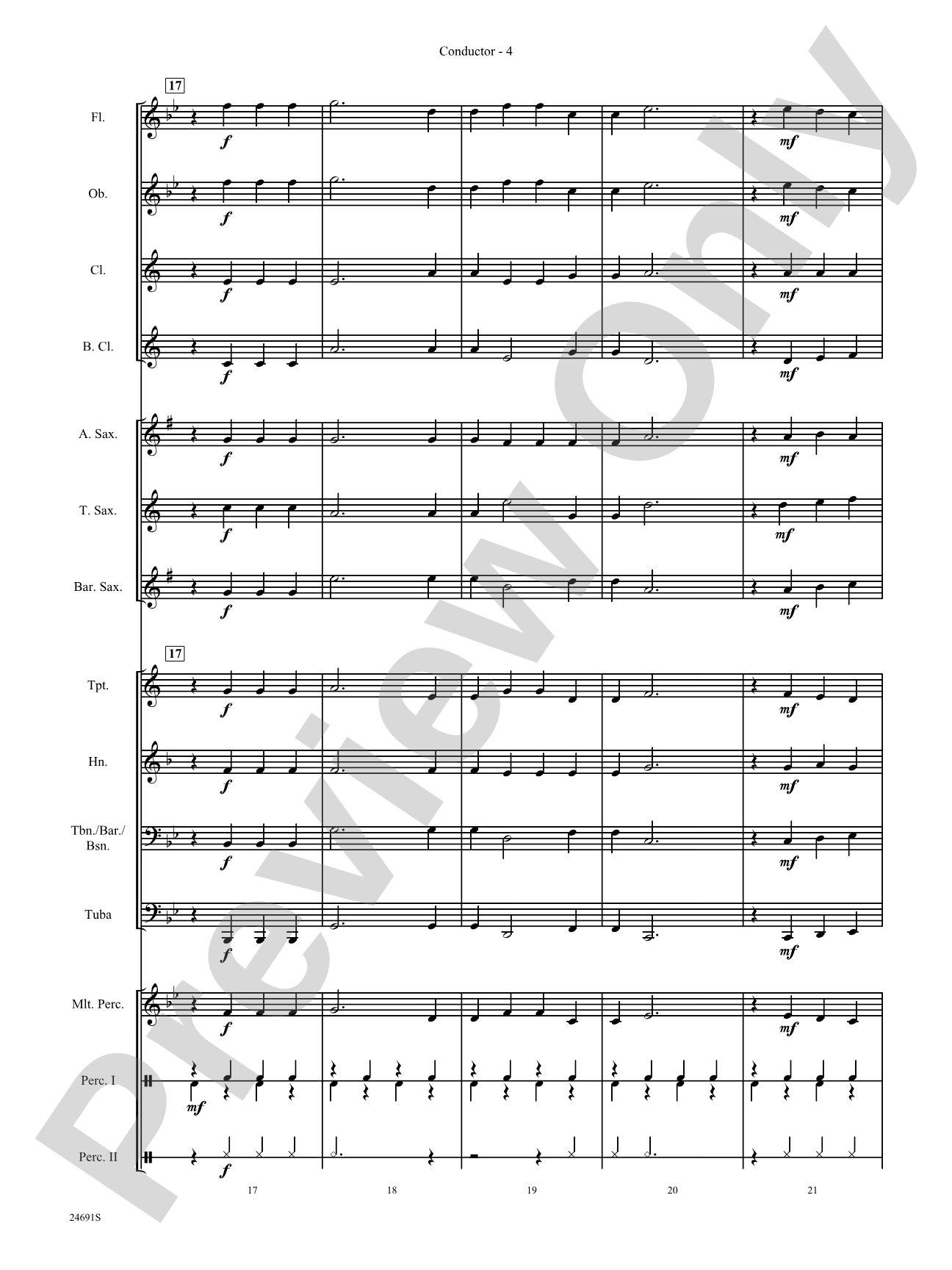 Belwin Very Beginning Band Kit #2: Concert Band Conductor Score & Parts