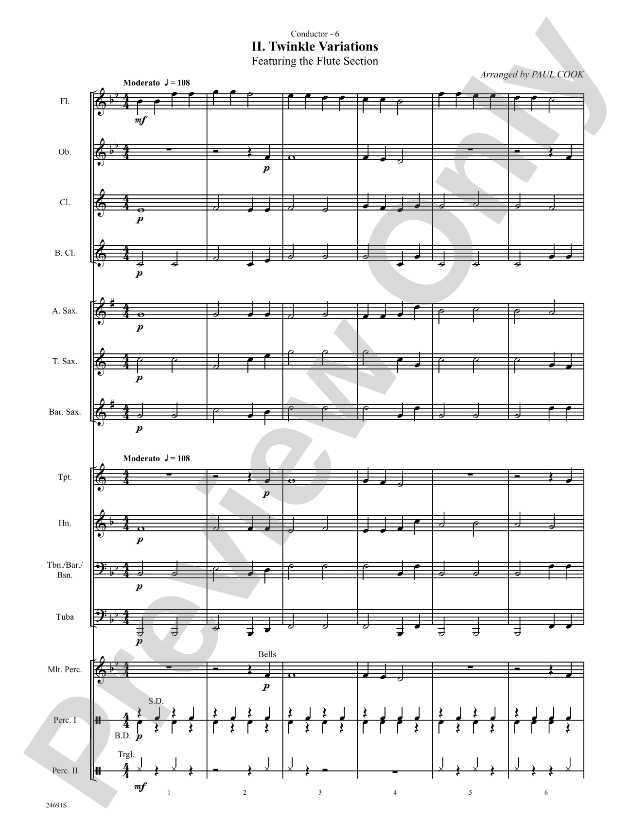 Belwin Very Beginning Band Kit #2: Concert Band Conductor Score & Parts