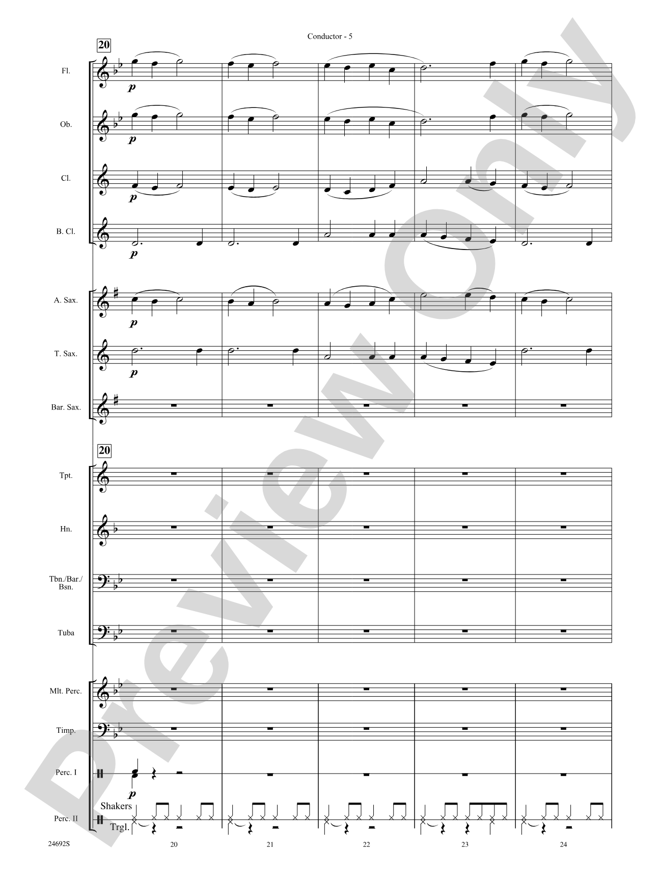 Fire Caves of Golgathon: Concert Band Conductor Score & Parts