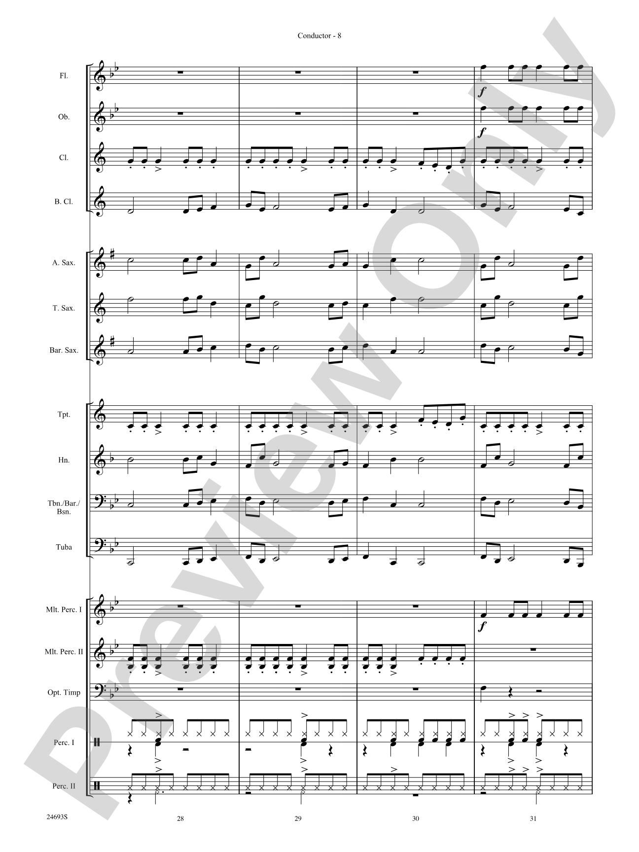 To a Skylark: Score