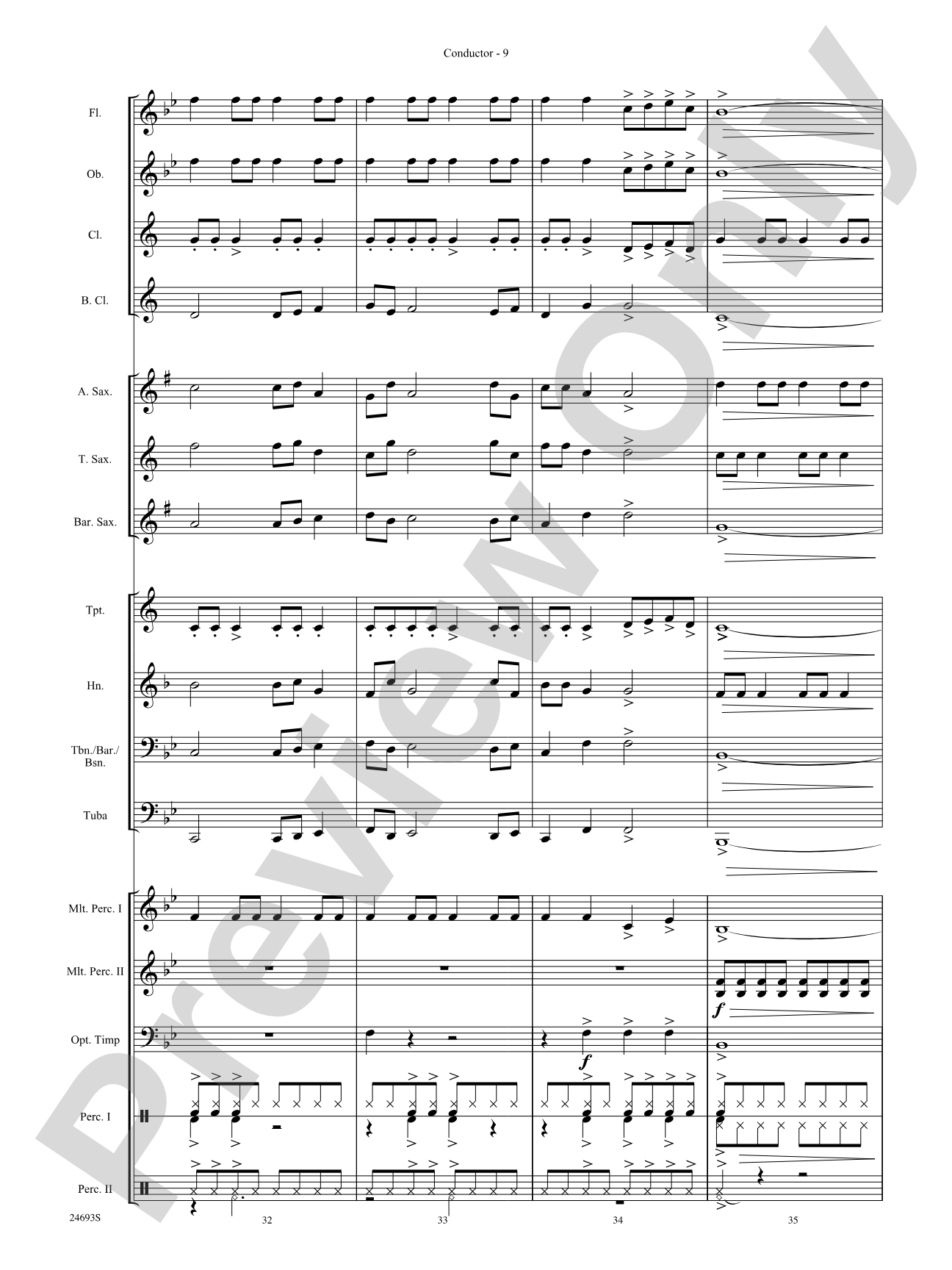 To a Skylark: Score