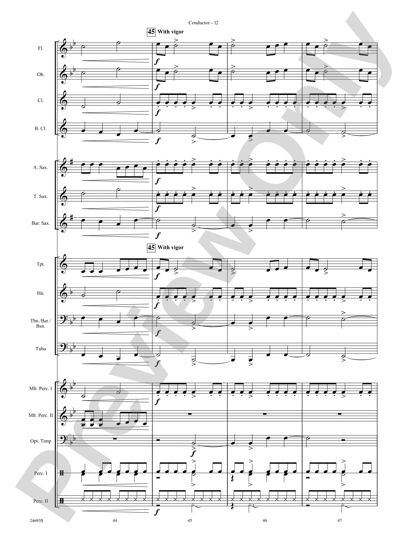 To a Skylark: Score