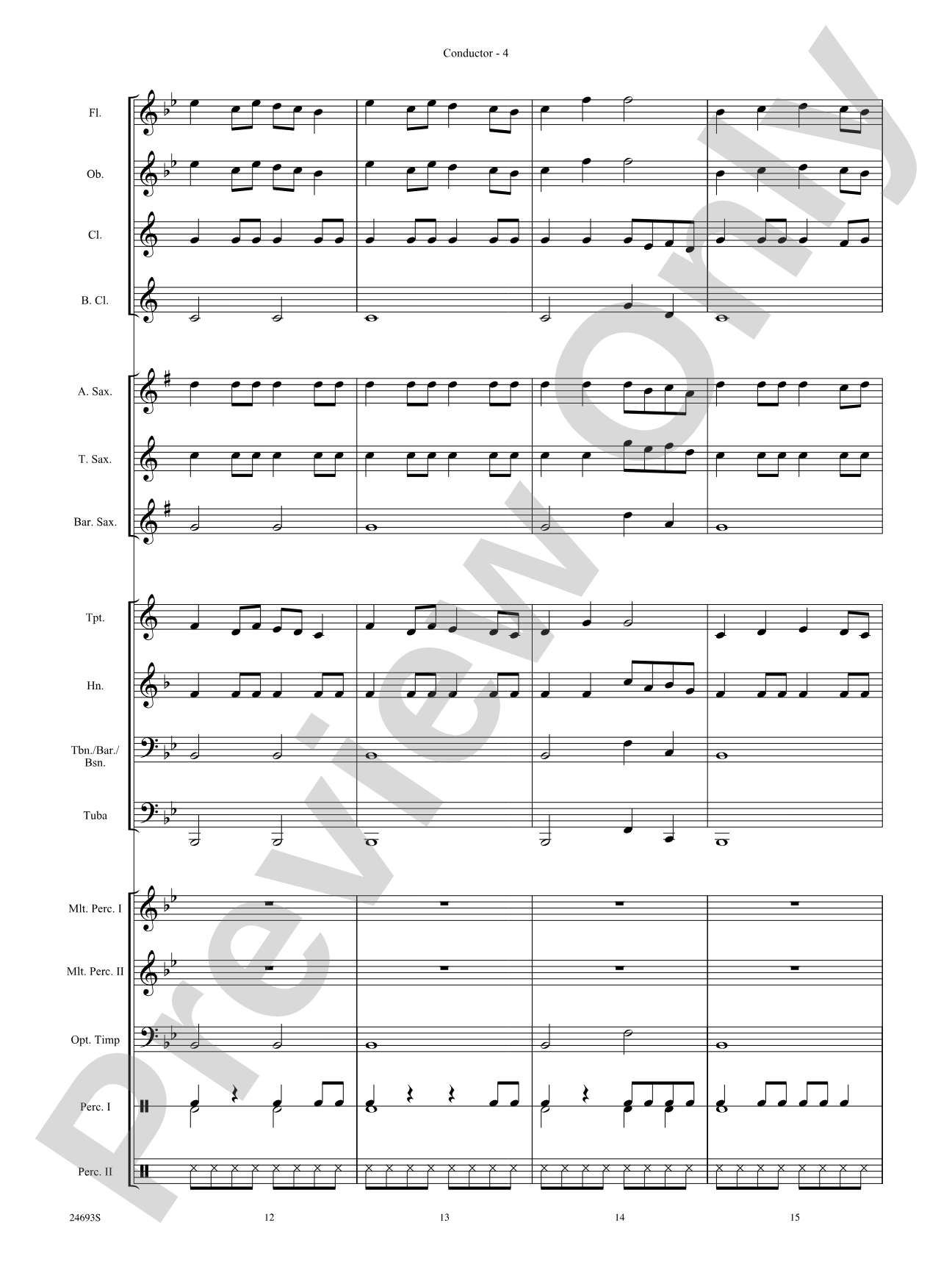 To a Skylark: Score