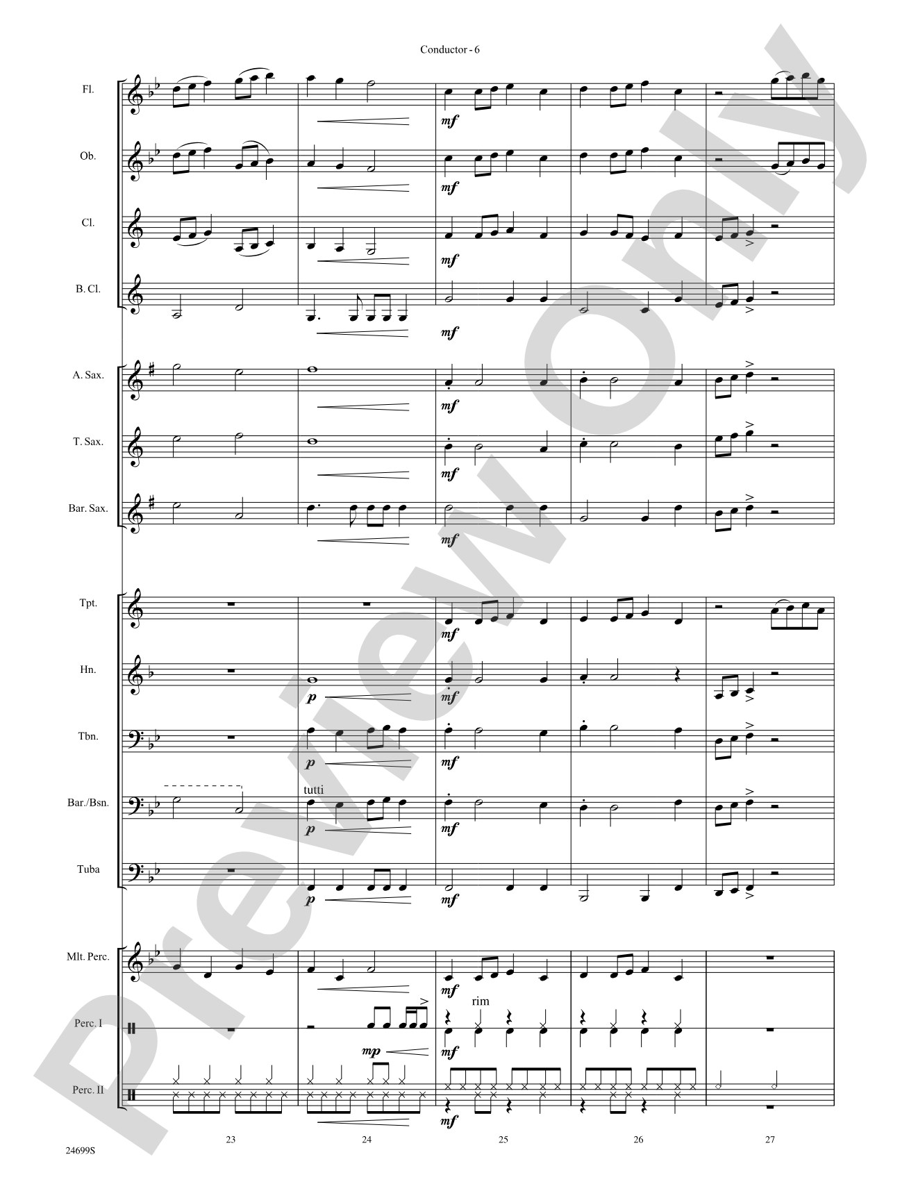 Rock the Halls (Based on "Deck the Halls"): Concert Band Conductor Score & Parts