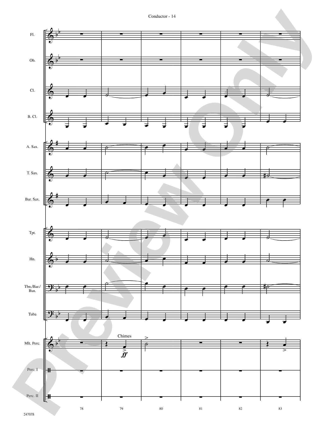 Marching Through Scotland: Concert Band Conductor Score & Parts