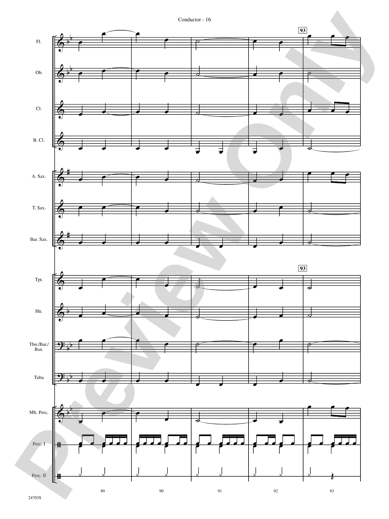 Marching Through Scotland: Concert Band Conductor Score & Parts