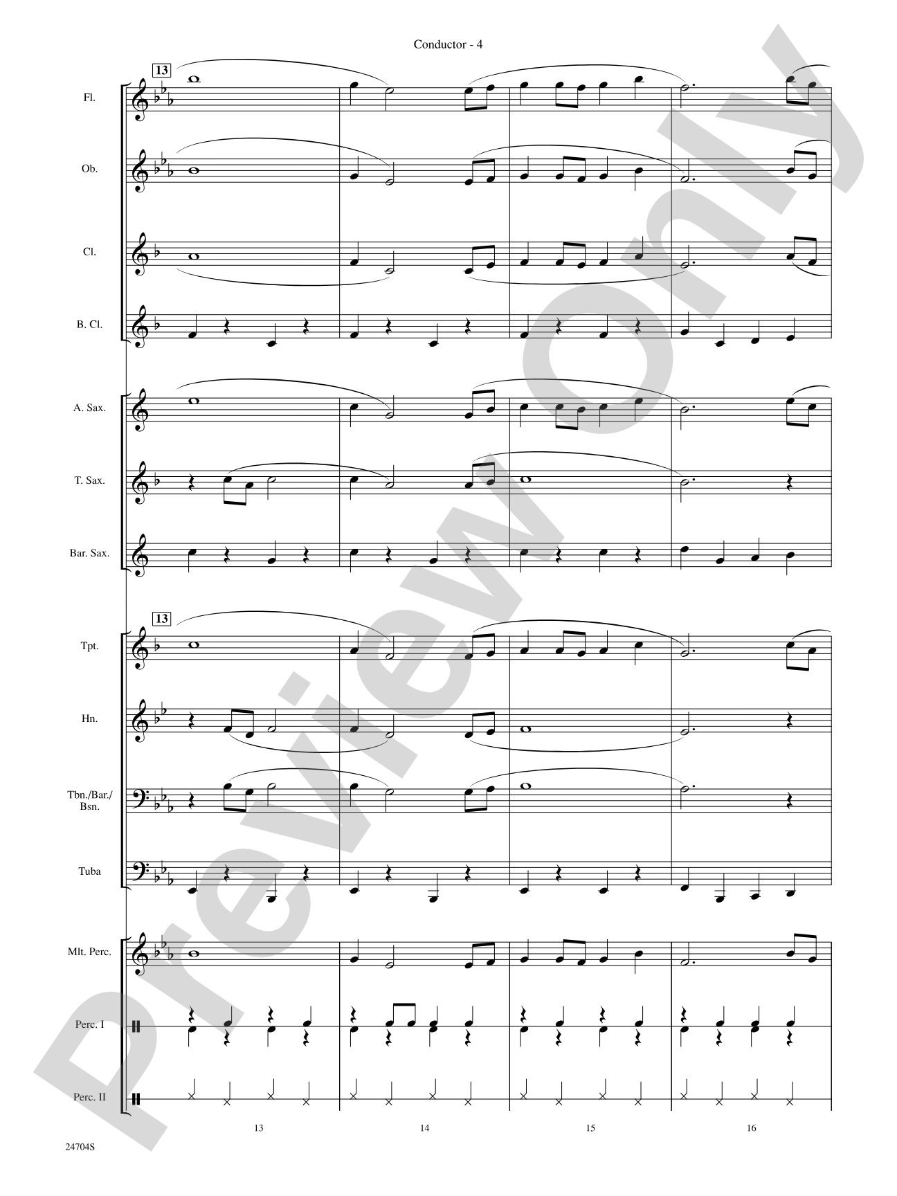 Way Out West: Concert Band Conductor Score & Parts