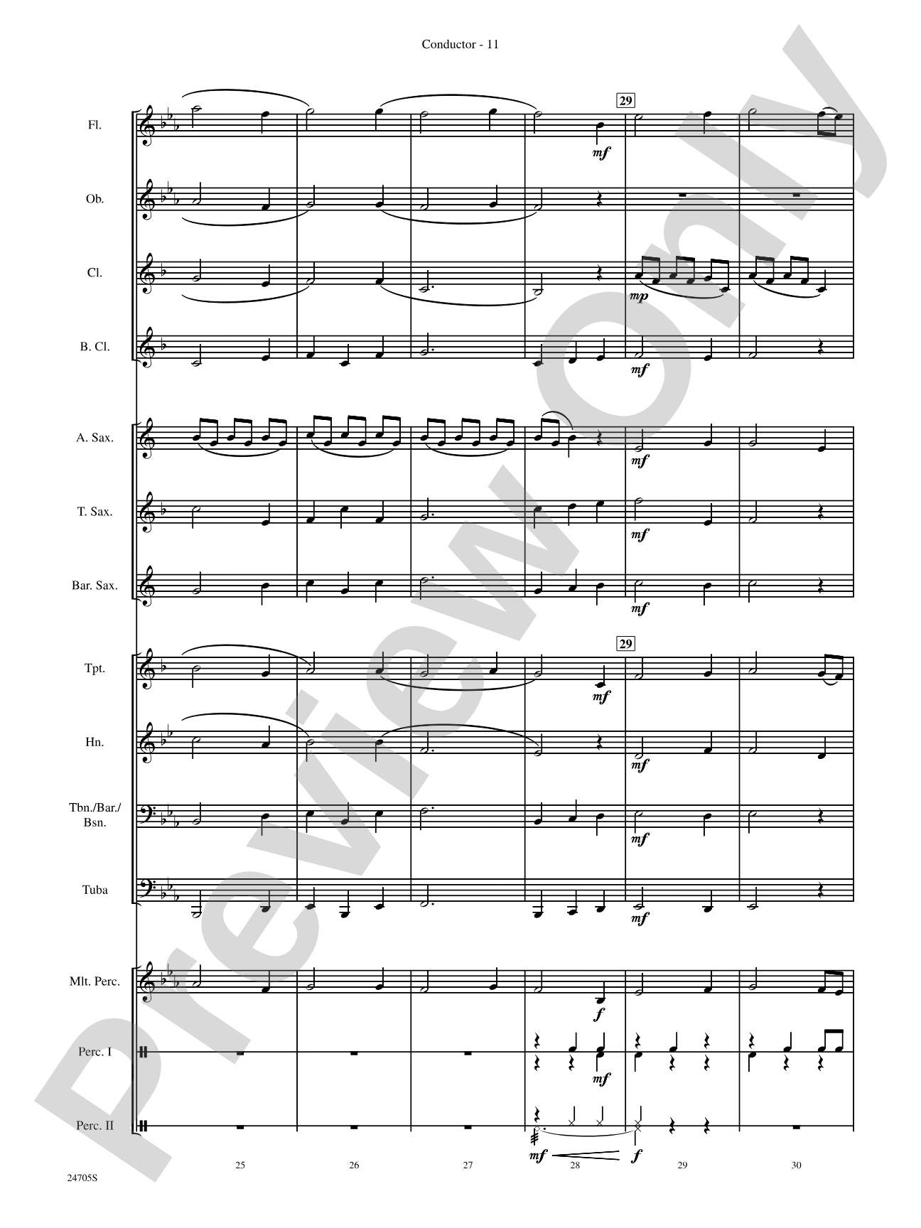 Belwin Beginning Band Kit #2: Concert Band Conductor Score & Parts