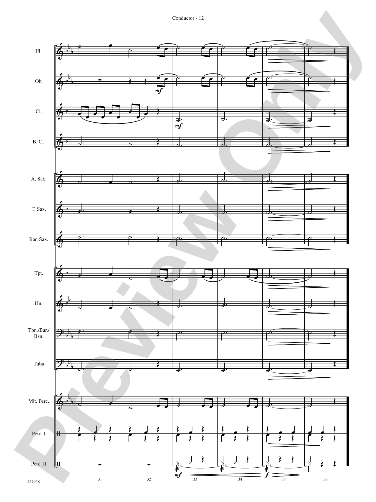 Belwin Beginning Band Kit #2: Concert Band Conductor Score & Parts