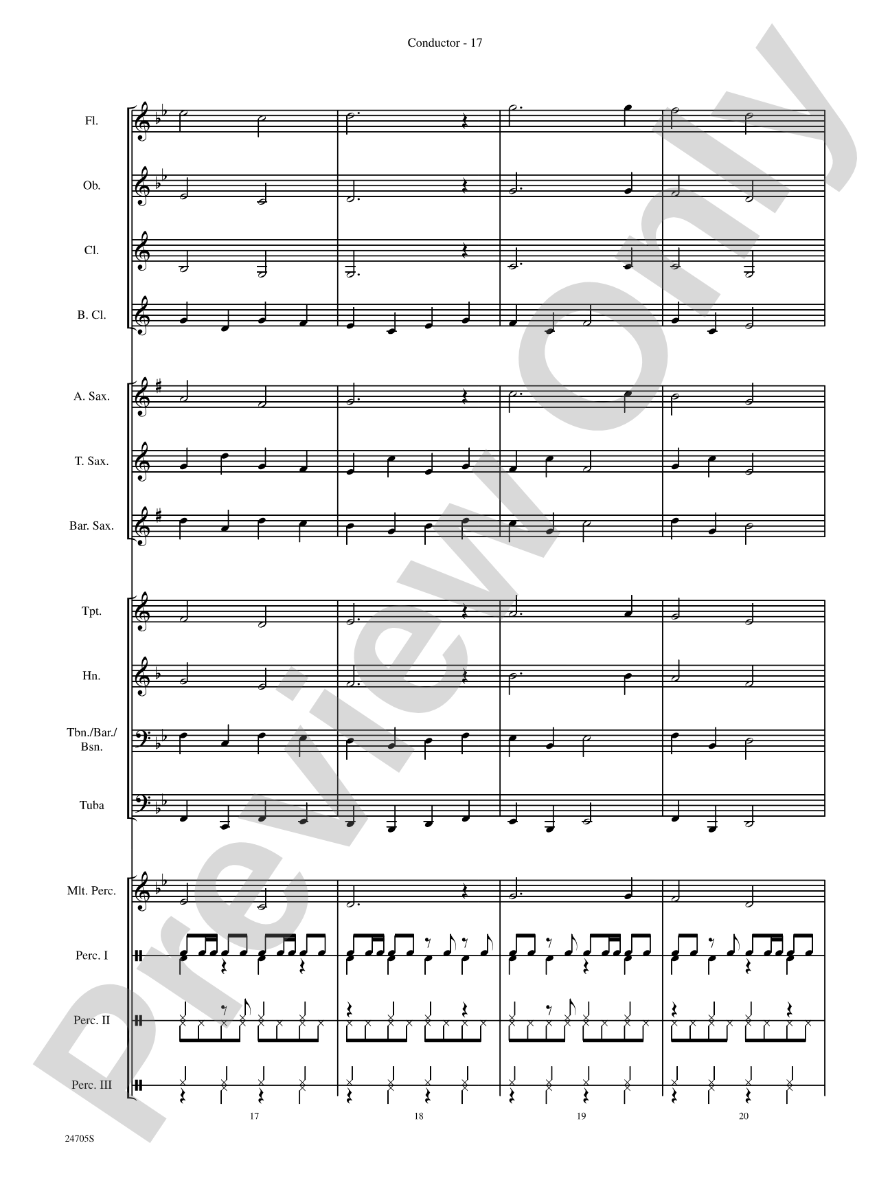 Belwin Beginning Band Kit #2: Concert Band Conductor Score & Parts