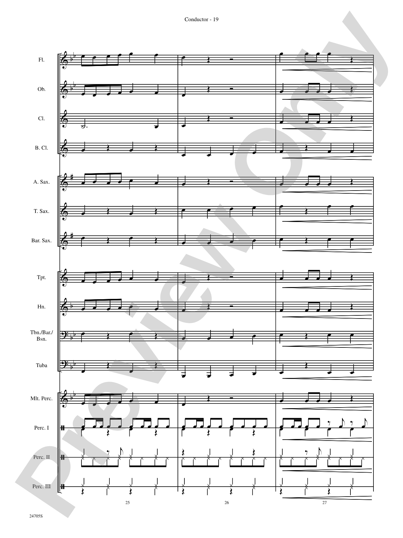 Belwin Beginning Band Kit #2: Concert Band Conductor Score & Parts
