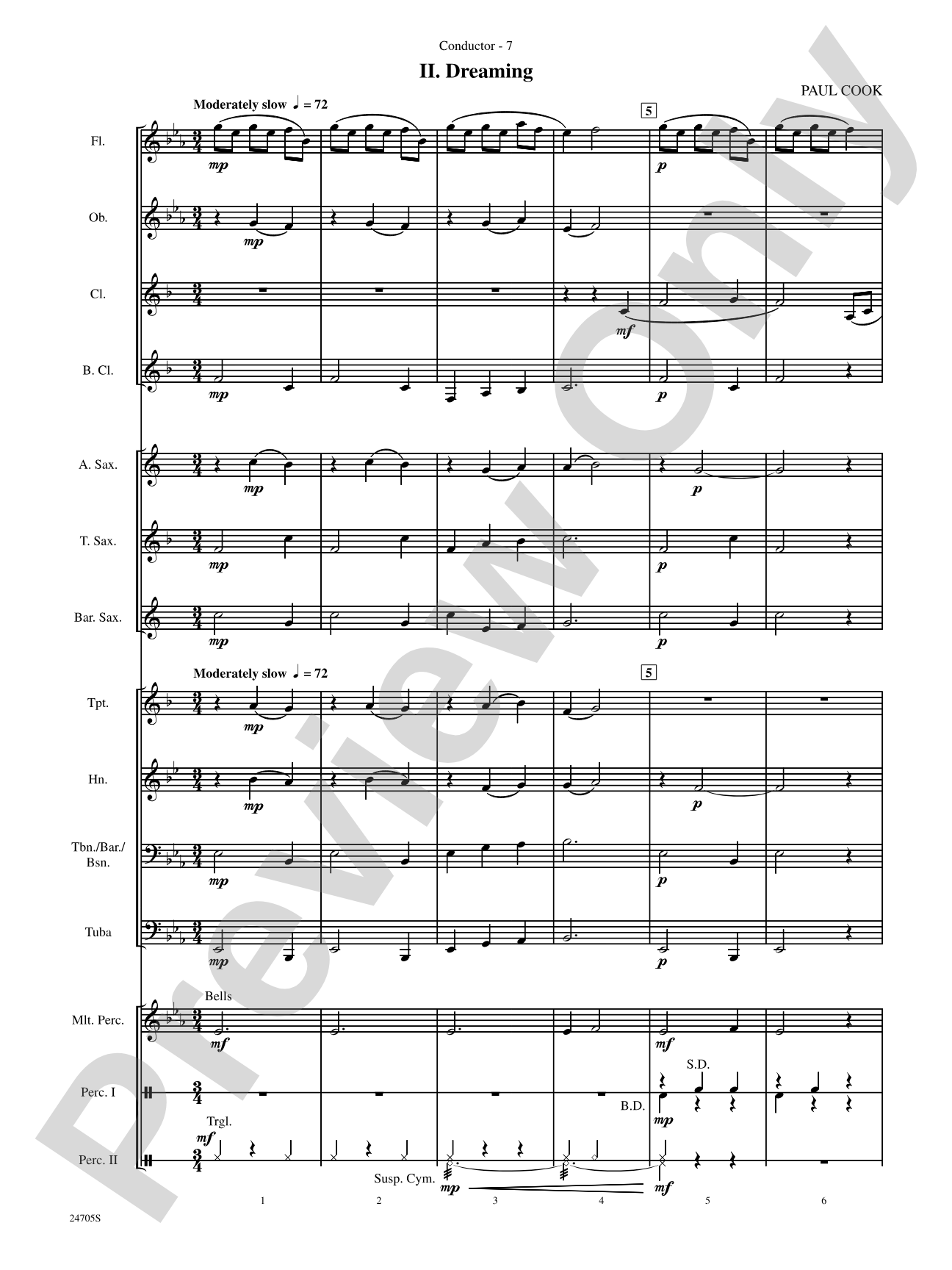 Belwin Beginning Band Kit #2: Concert Band Conductor Score & Parts
