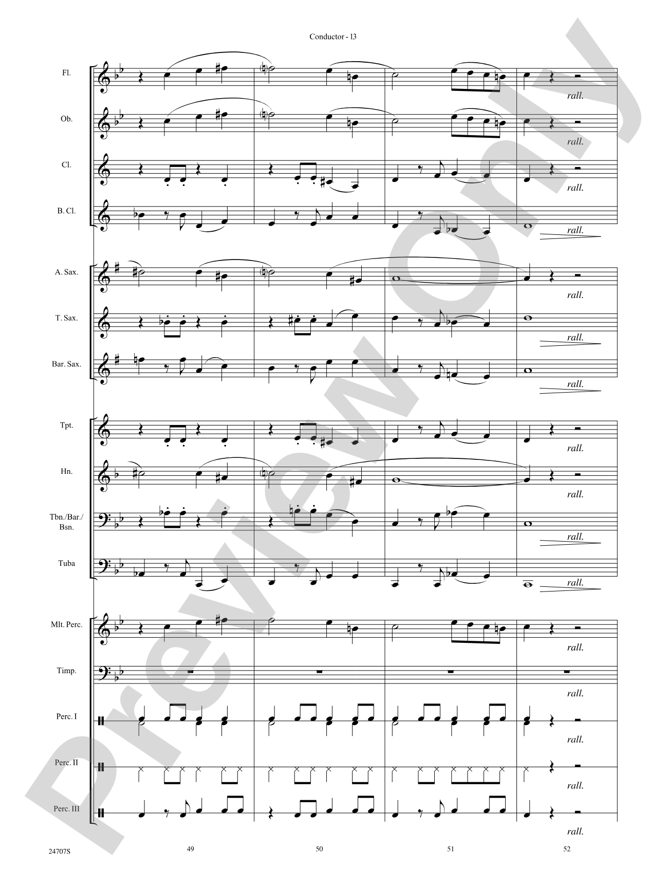 Hooroosh!: Concert Band Conductor Score & Parts