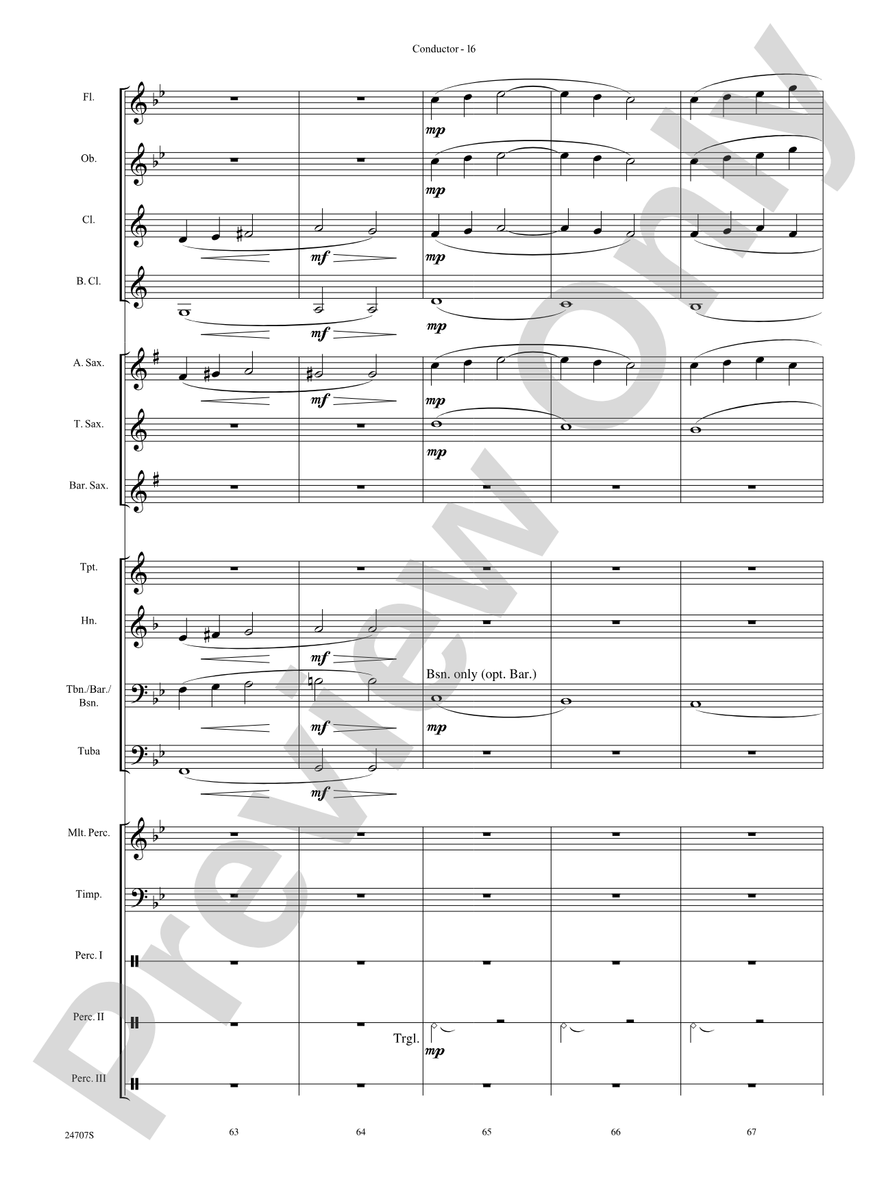 Hooroosh!: Concert Band Conductor Score & Parts