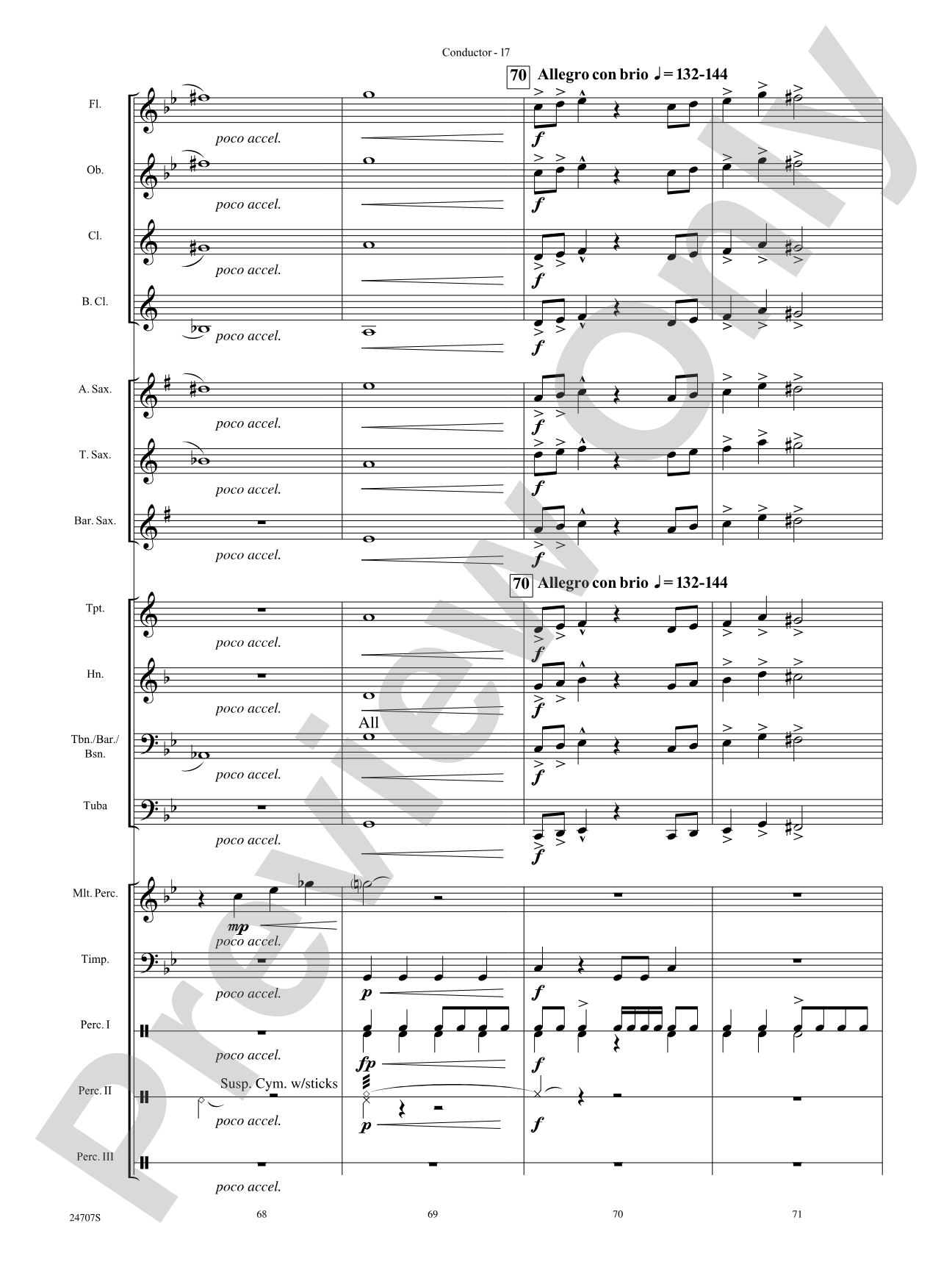 Hooroosh!: Concert Band Conductor Score & Parts