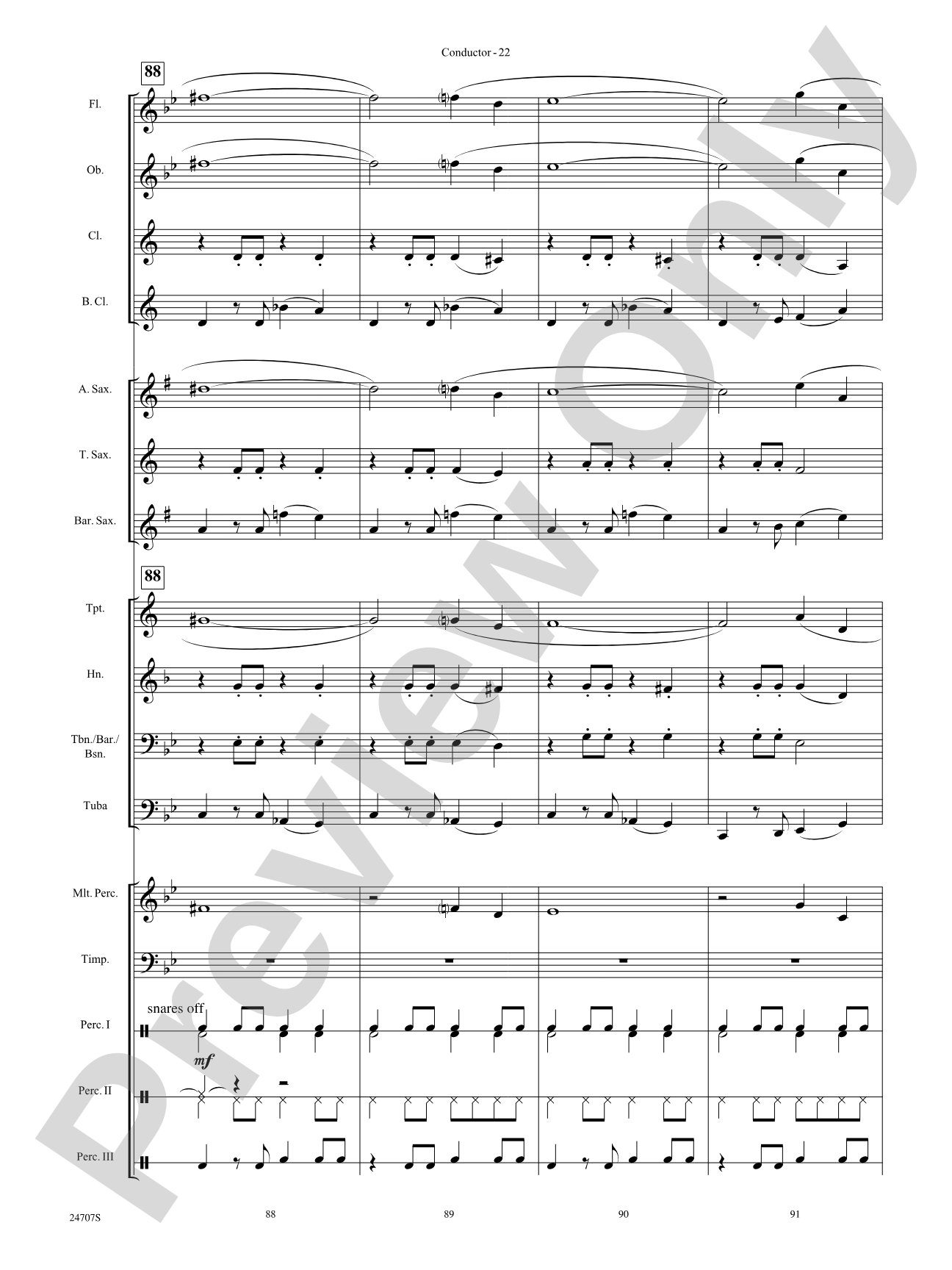 Hooroosh!: Concert Band Conductor Score & Parts