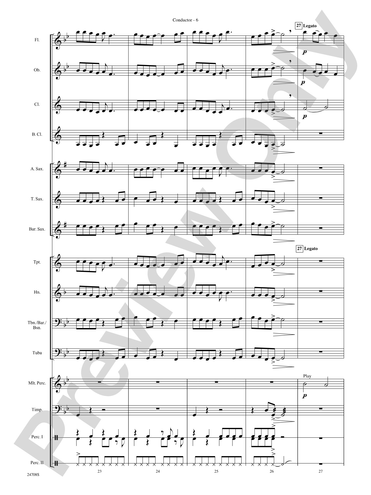 Rhythm Rappin' Rock: Concert Band Conductor Score & Parts